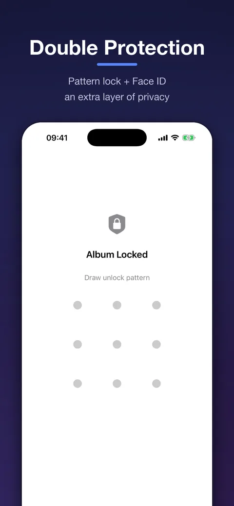 Pattern lock screen