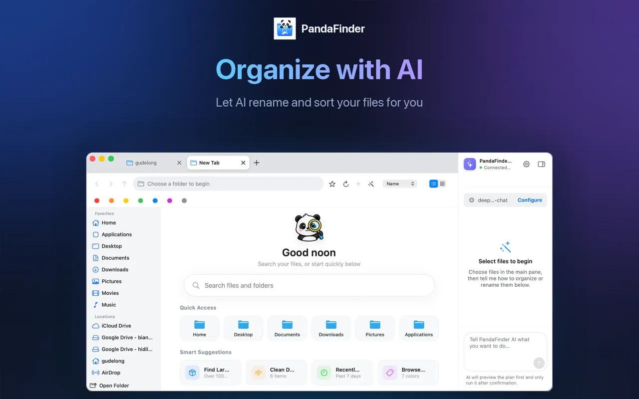 PandaFiles download monitoring and file tools